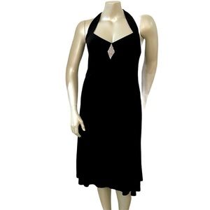 Plus size Lane Bryant halter dress with diamond embellishment. New with tag.